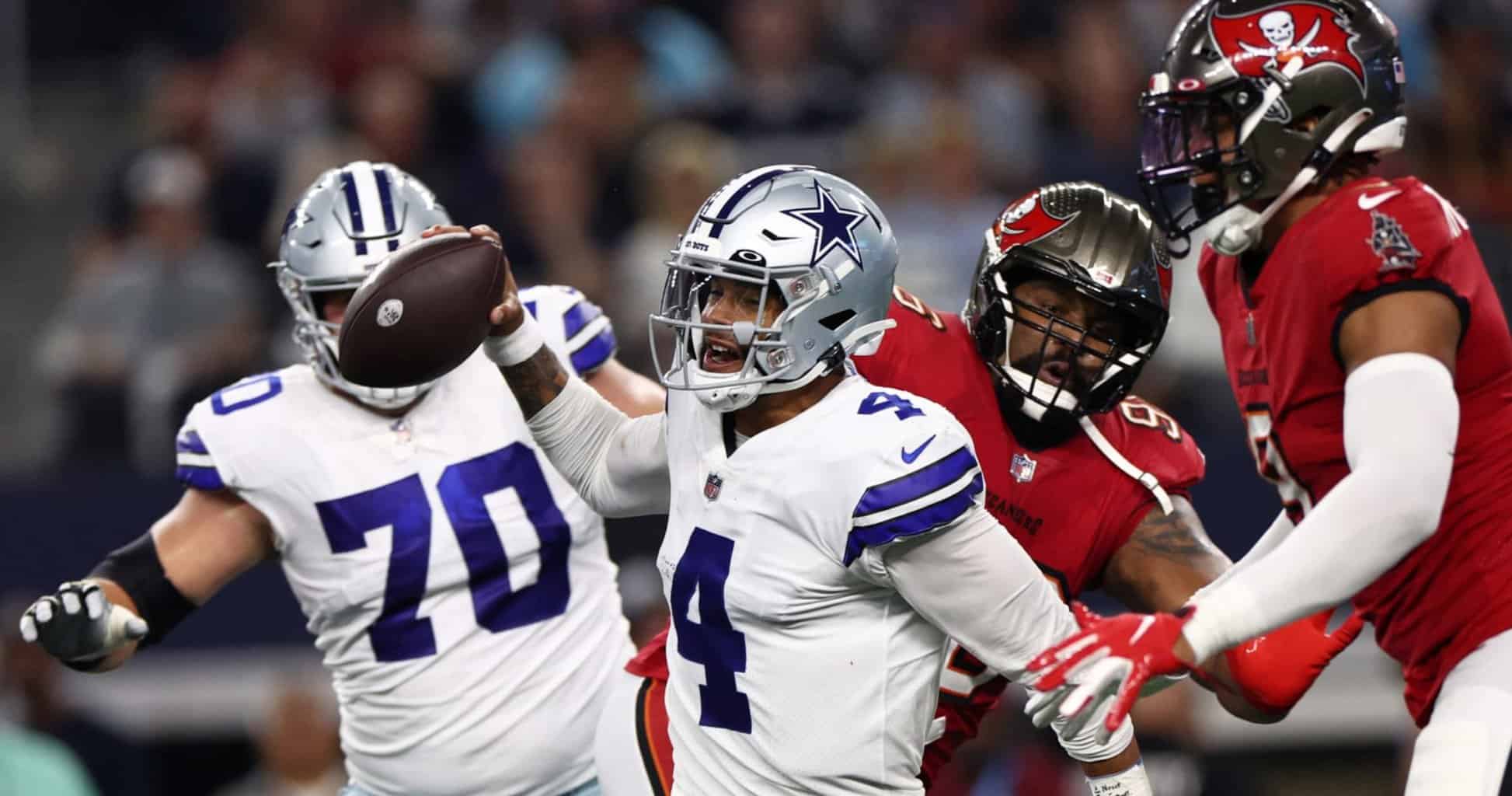 Dak Prescott, Mike McCarthy Criticized by NFL Twitter as Cowboys Fall to Buccaneers