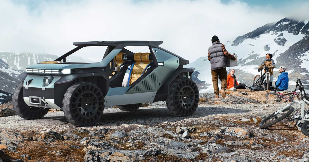 Dacia Manifesto Is A Plastic EV Off-Roader With Airless Tyres