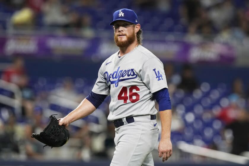 Inconsistent Craig Kimbrel will no longer serve as the Dodgers’ closer