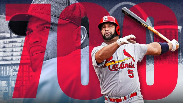 Albert Pujols joins 700 HR club: The best stories from those who played with and against him