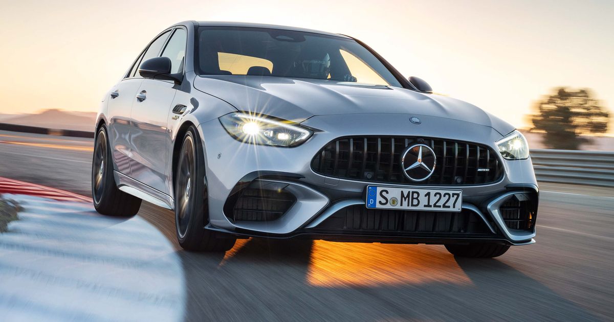 The Hybrid Mercedes-AMG C63 S E Performance Is Ridiculously Powerful (But Very Heavy)