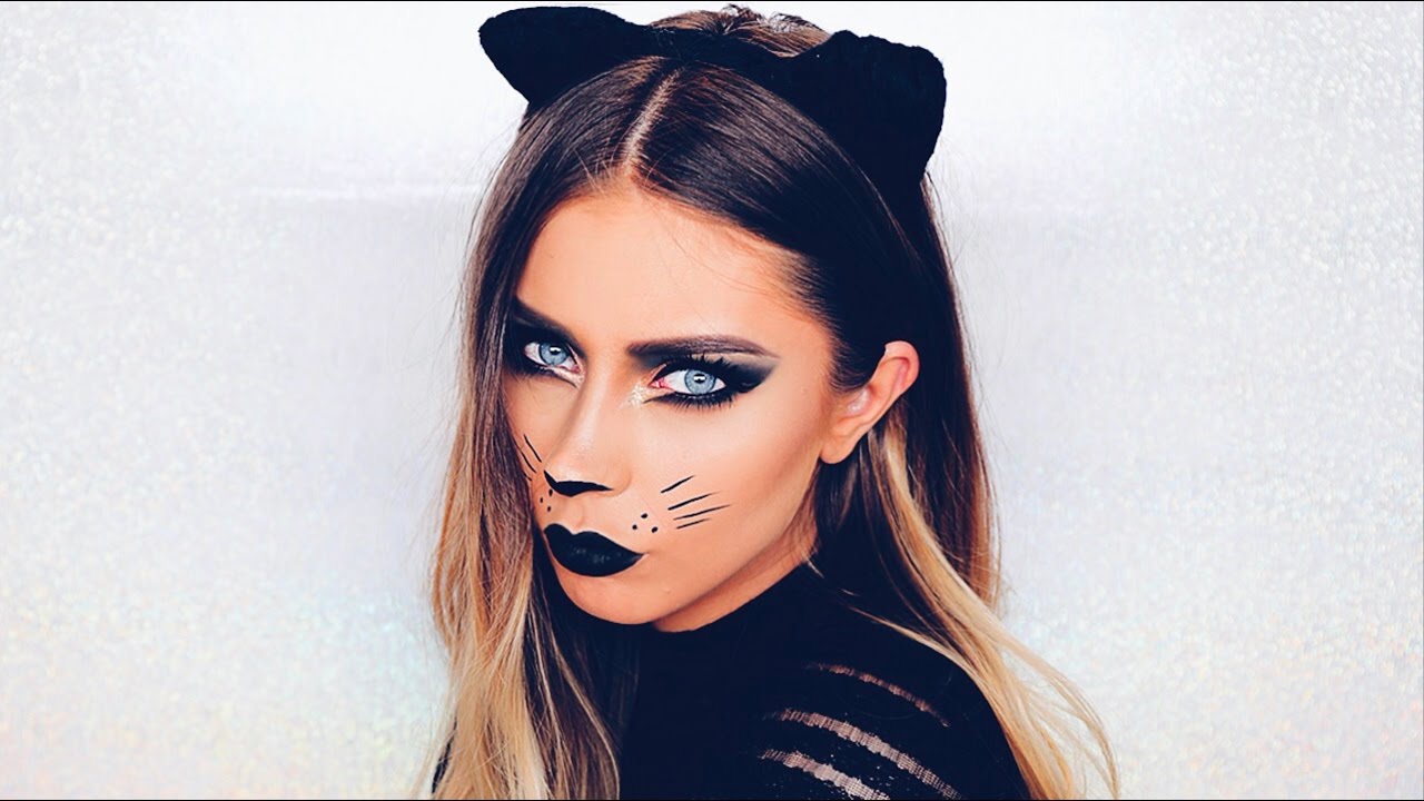 These Easy Cat Halloween Makeup Looks Are Next-Level