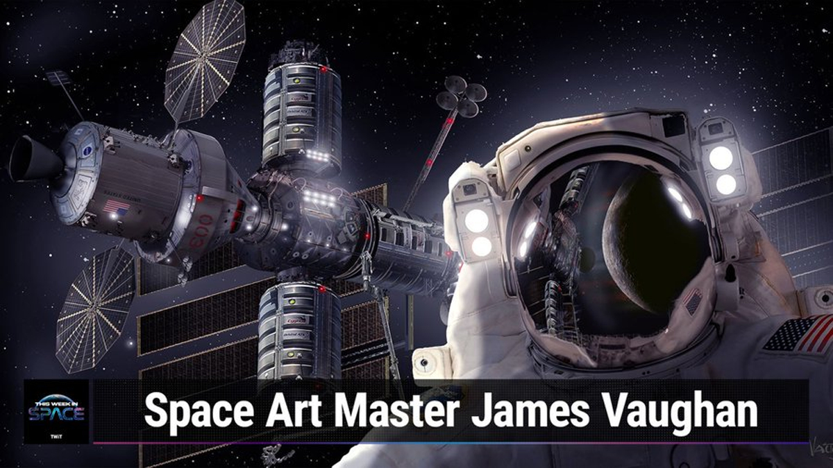 This Week In Space podcast: Episode 32 — Space Art Master James Vaughan